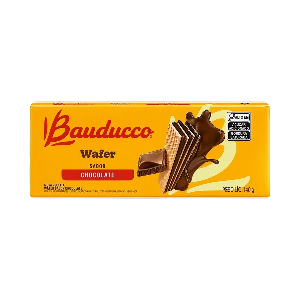 Wafer Bauducco Chocolate 140g